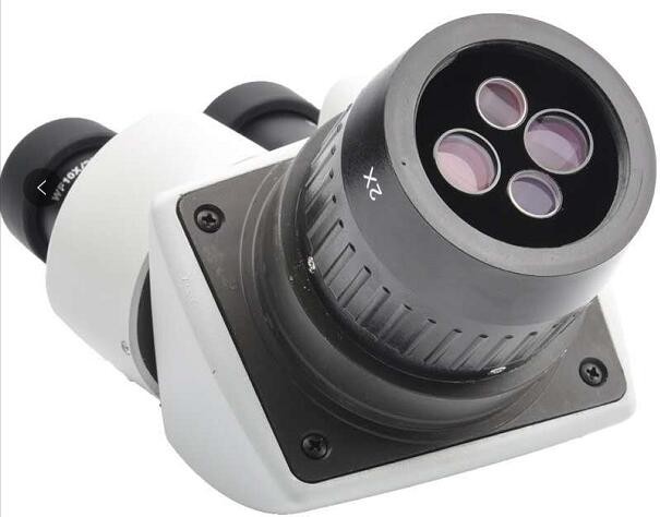 10X-30X Binocular Stereo Microscope with Top and Bottom Halogen Lights 