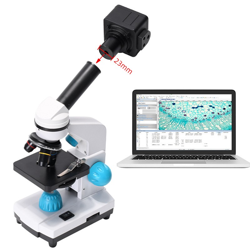 5MP USB 2.0 CMOS C-Mount Microscope Camera