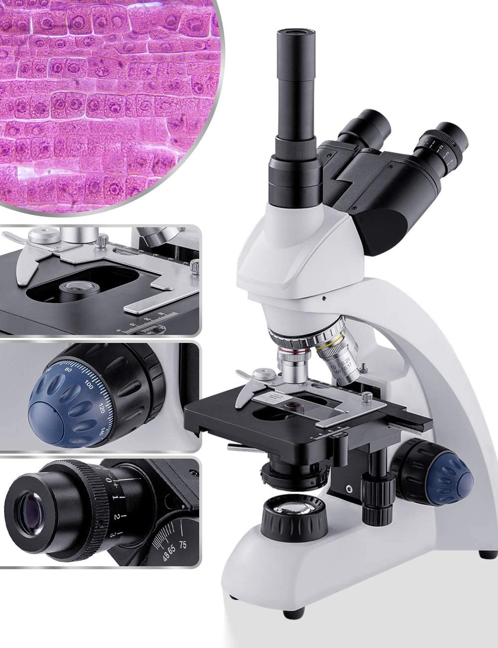 University and Laboratory Trinocular Research Microscope 