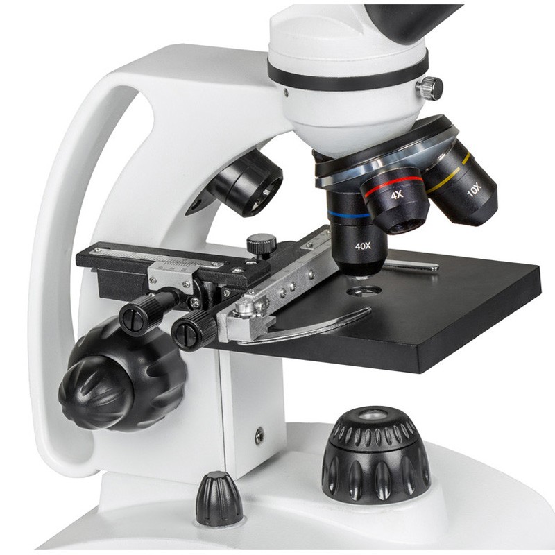 Attachable Mechanical Stage for Biological Microscope