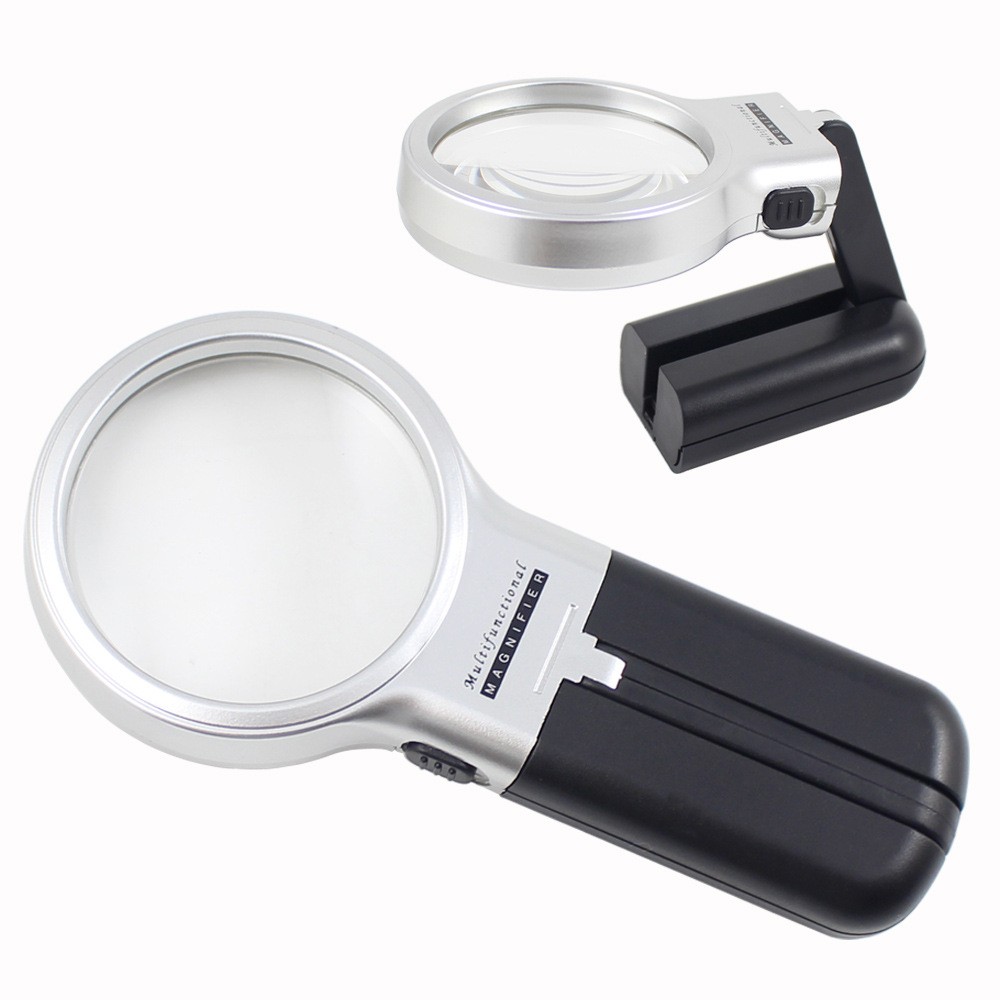 Handheld Portable LED Magnifier 