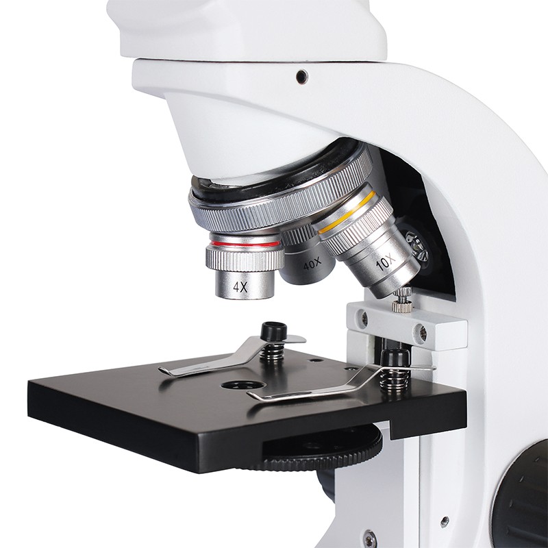  Secondary School Education Microscope ,Monocular ,400x ,LED ,with Coaxial Knobs 