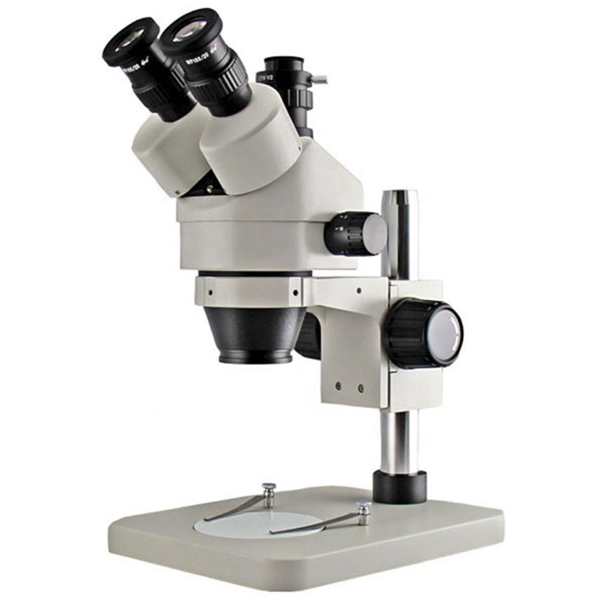 Trinocular 7X-45X Zoom Stereo Microscope ,Digital ,LED lights